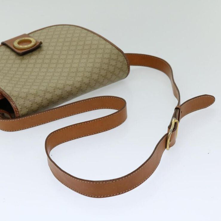 Celine Vintage Celine Crossbody Bag Beige