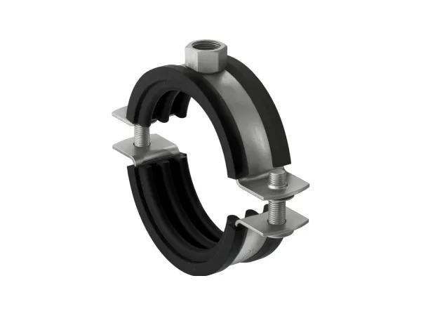 Fischer 560599, Rørholder, Sort, Rustfrit stål, 54 - 59 mm, 3,81 cm (1.5