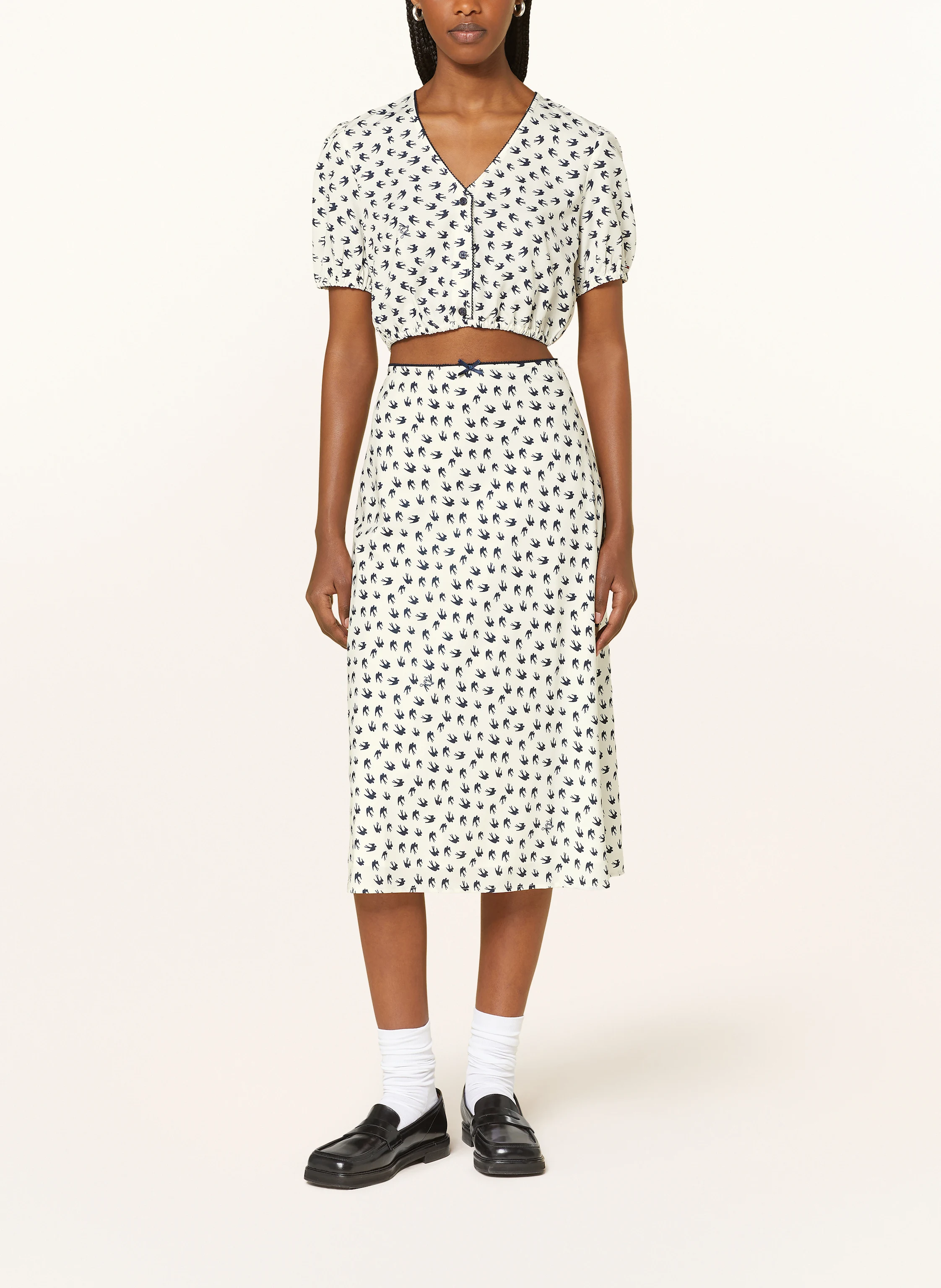 TOMMY JEANS Cropped-Bluse