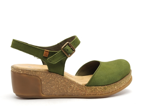 El naturalista nu pieds talons femme leaves 5001 vert
