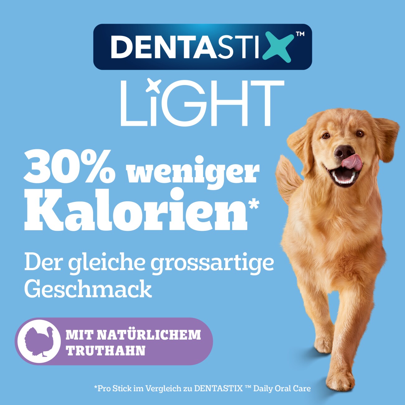 Pedigree Zahnpflege Dentastix Light Multipack für große Hunde 21 Stückx1
