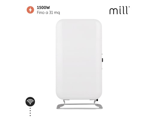 MILL - Convecteur Oil1500wifi3 refroidisseur d'huile 1500w chauffe par convect...