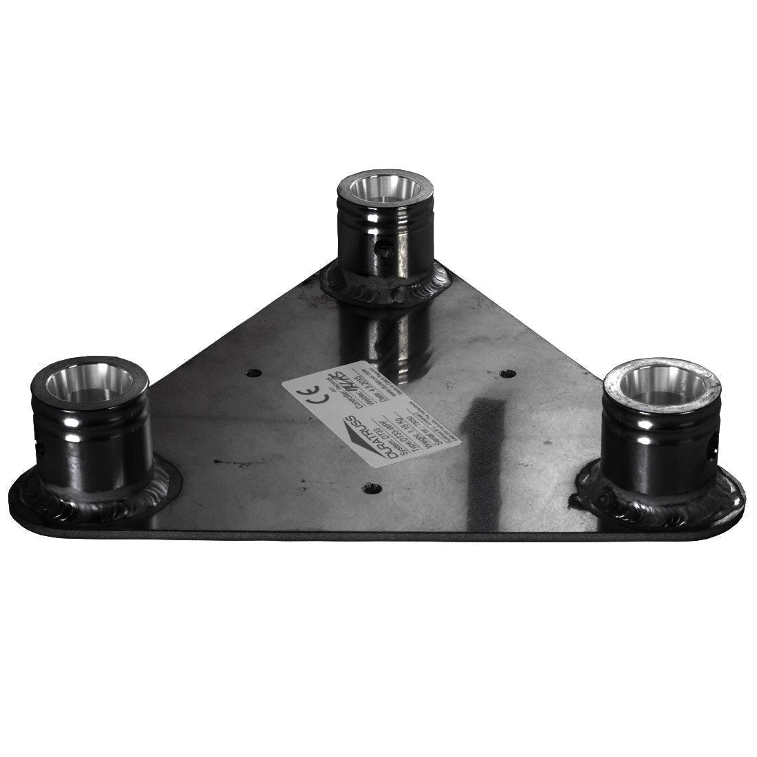 Duratruss DT 33-WPF baseplate - mat zwart