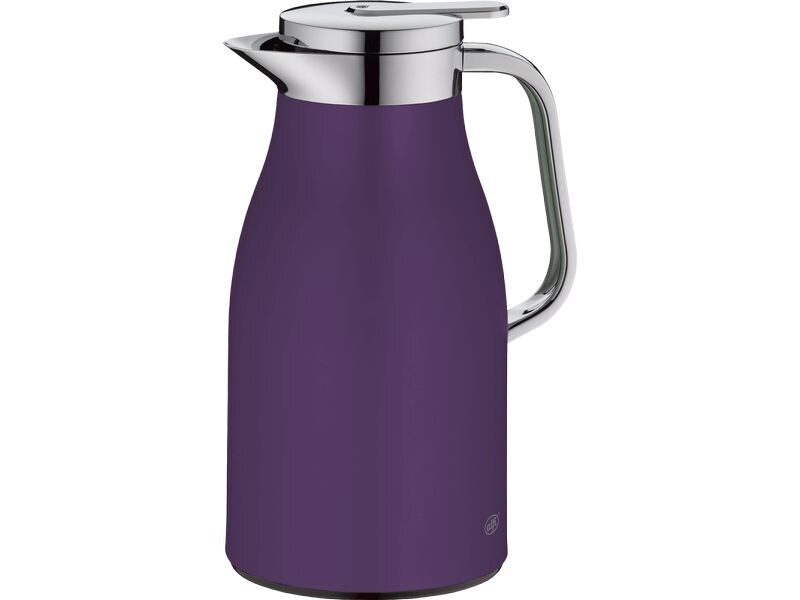 Alfi Thermoskanne Skyline 1000 ml, Lavendel Karaffe aus Edelstahl