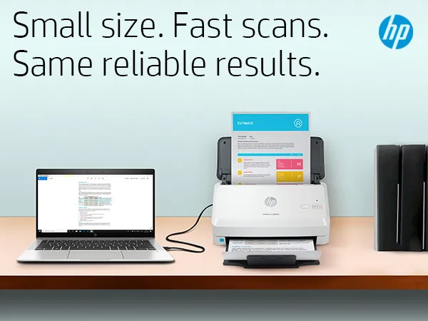 HP Scanjet Pro 3000 s4 Sheet-feed - Dokumentscanner - CMOS / CIS - Duplex - 216 x 3100 mm - 600 dpi x 600 dpi - op til 40 ppm (mono) - ADF (50 ark) - op til 4000 scanninger pr. dag - USB 3.0