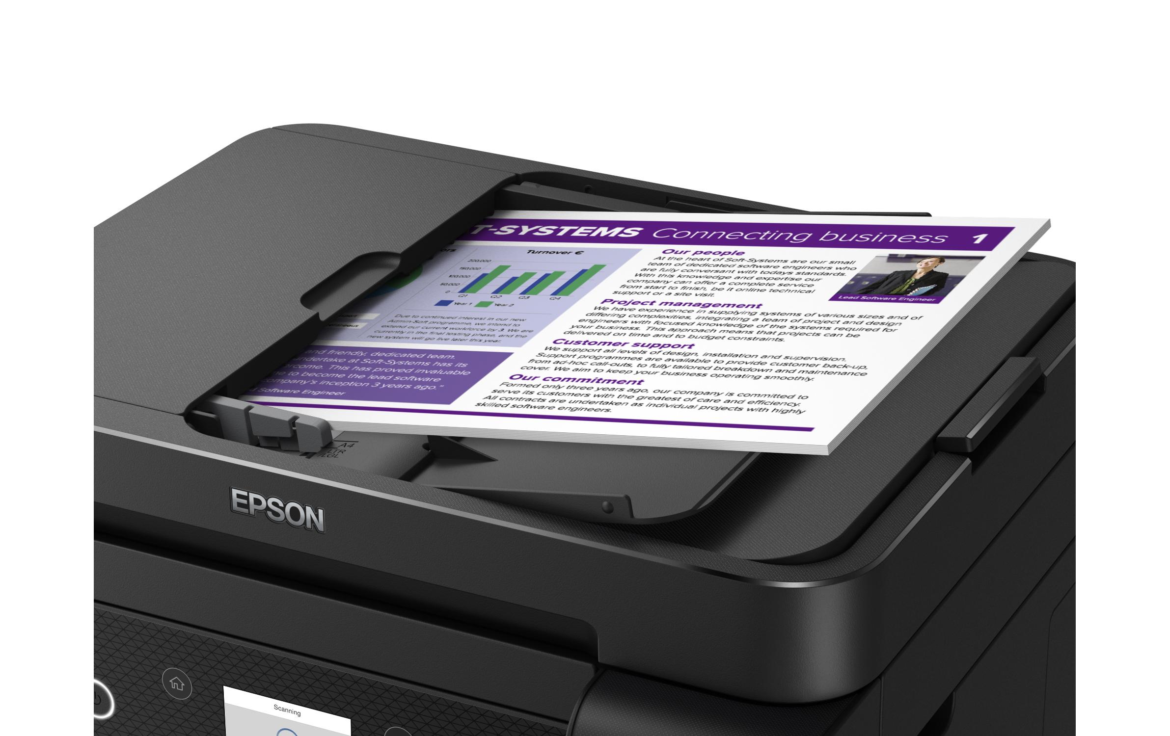 Multifunktionsdrucker EcoTank ET-3850<br>3-in-1-Multifunktions-Tintenstrahldrucker mit Ecotank-System
