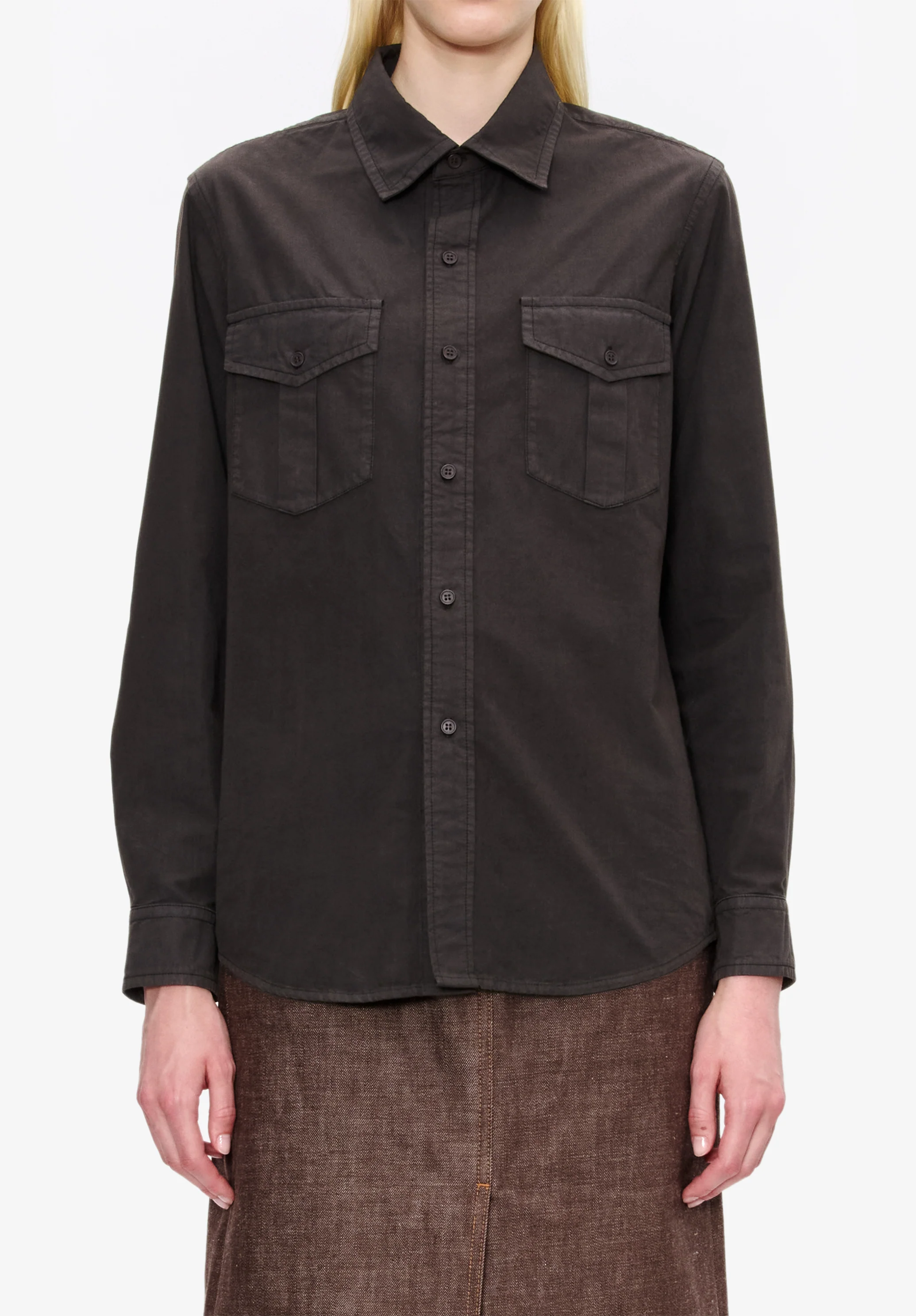 Chemise Warren - Marron fonce