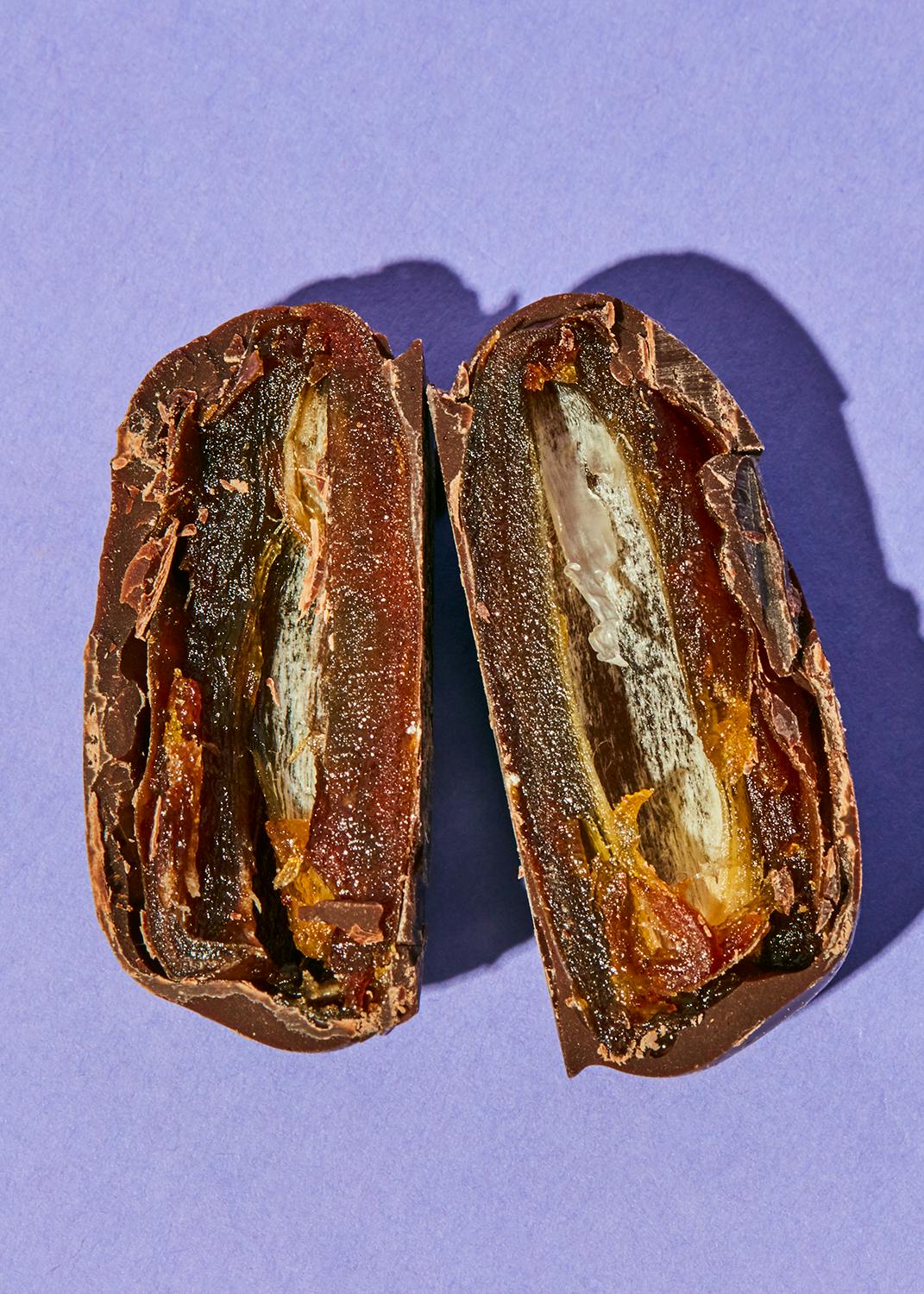 Datteln in Zartbitterschokolade 1 kg