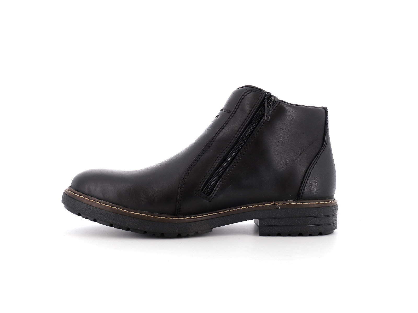 Rieker-33160 Cuir Noir