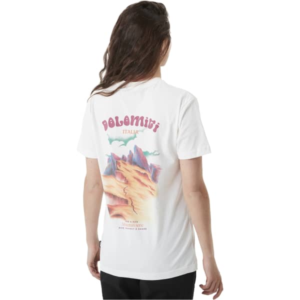 T-shirt PICTURE D&S DOLOMITI TEE NATURAL WHITE