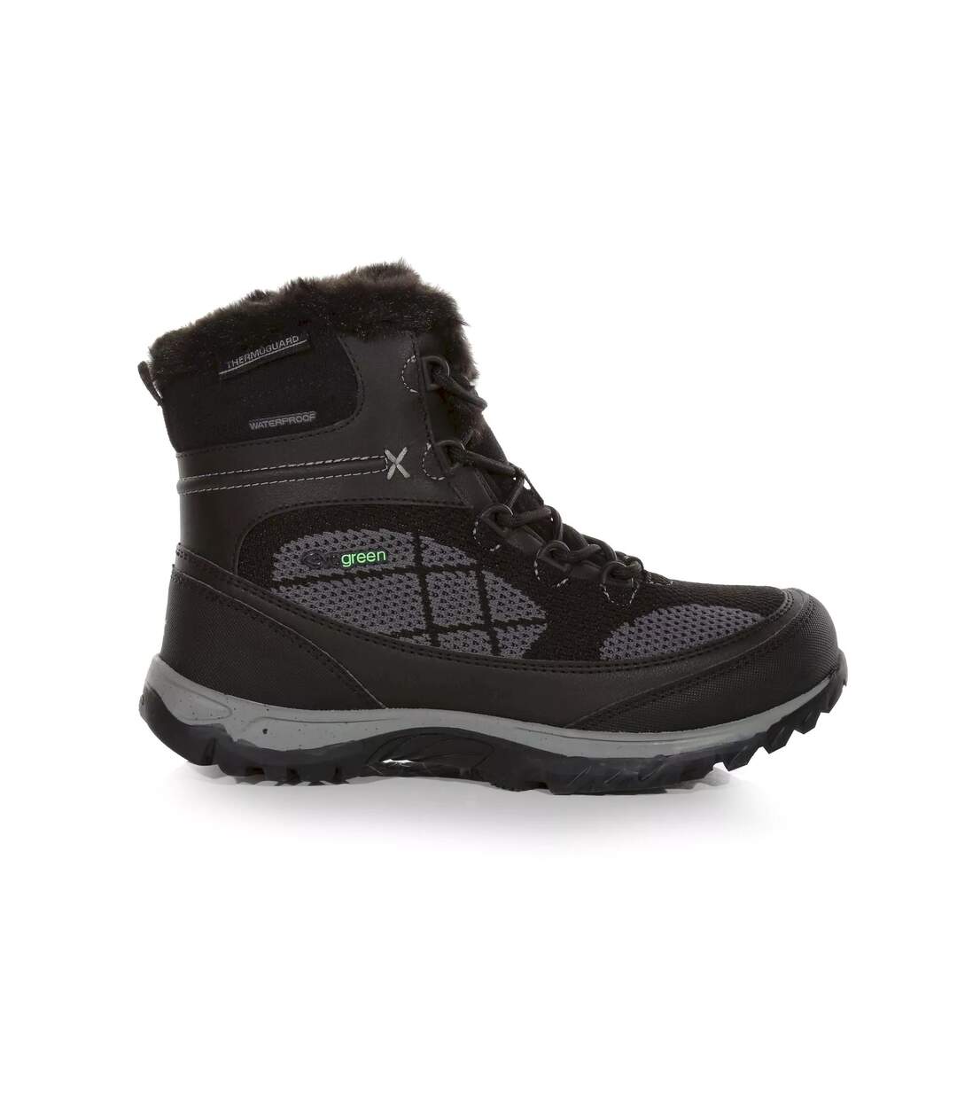 Regatta - Bottines de marche HAWTHORN EVO - Femme (Noir / Granite) - UTRG8454