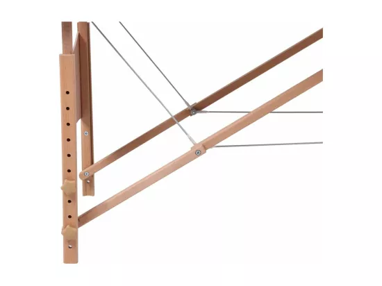 Table pliable de massage bois marron 186 x 68 x 62 cm 02_0001887