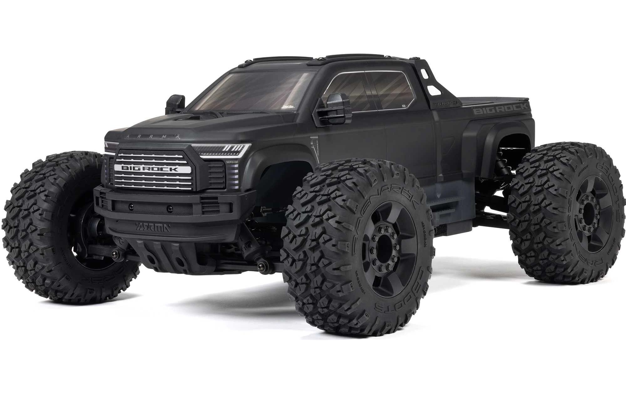 Monster Truck Big Rock BLX 223S, Schwarz ARTR, 1:10<br>4 x 4 Off-Road Model