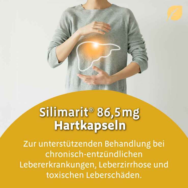Silimarit 86,5 mg Hartkapseln, 20 St