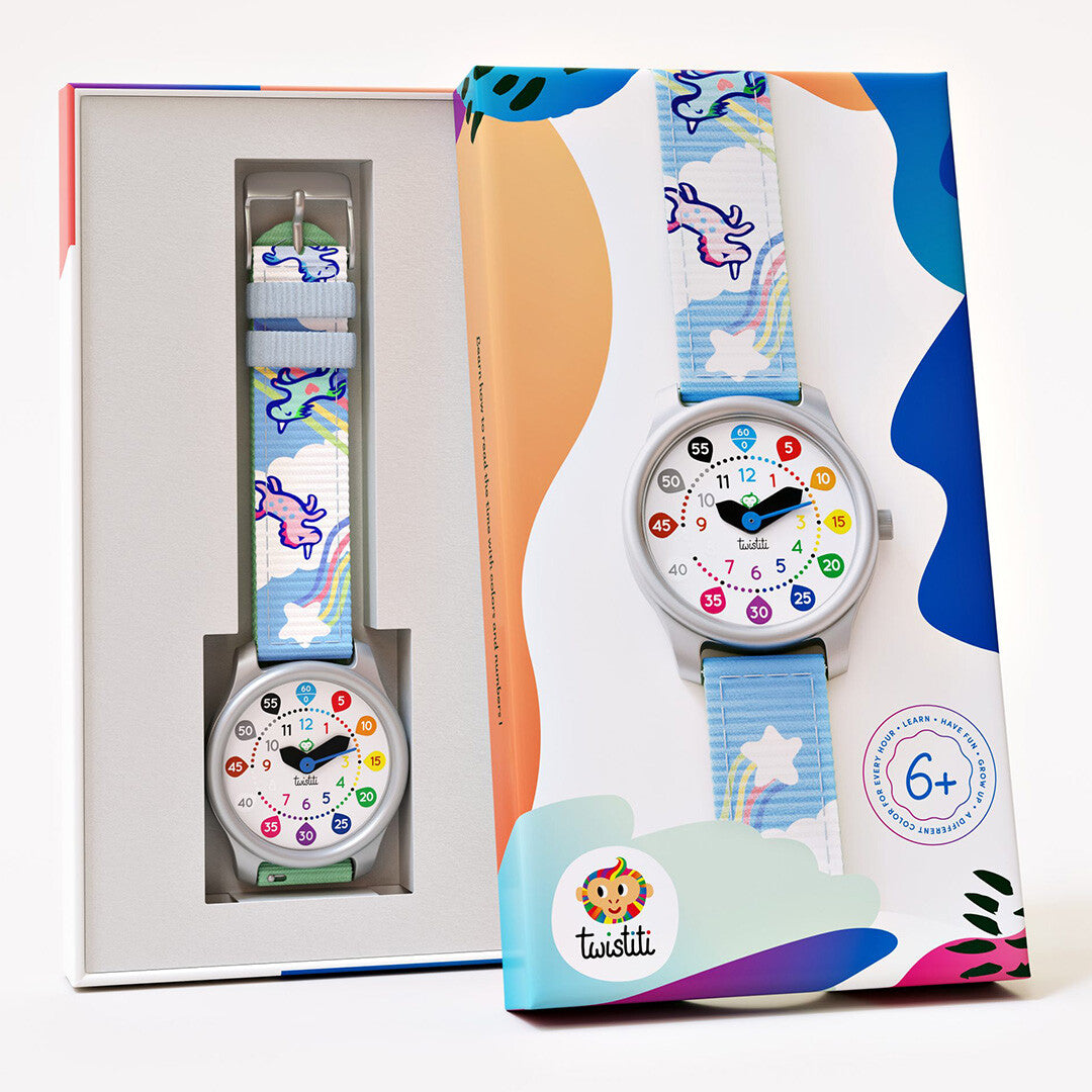 Twistiti kinderhorloge nummers - unicorn