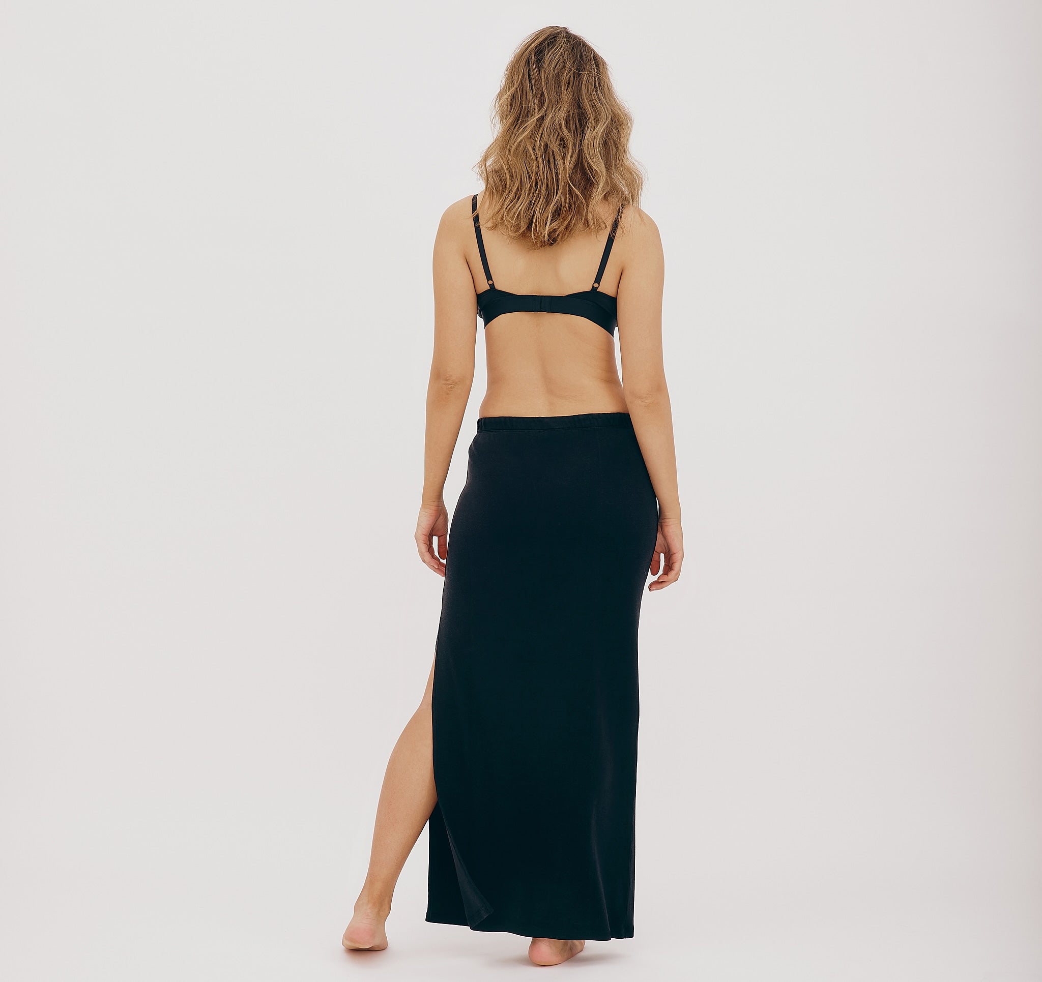 TENCEL™ LYOCELL<br>Soft Knit Maxi Skirt