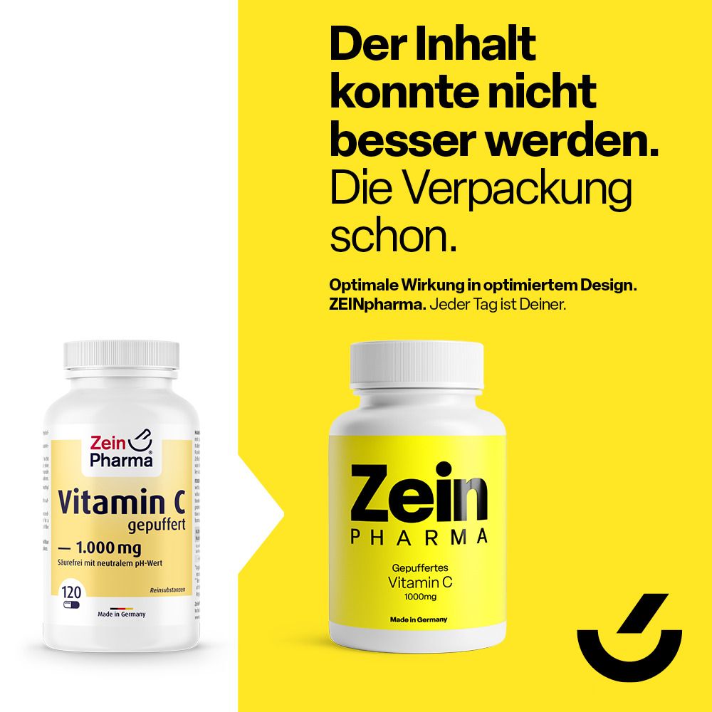 ZeinPharma® Vitamin C gepuffert 1000 mg