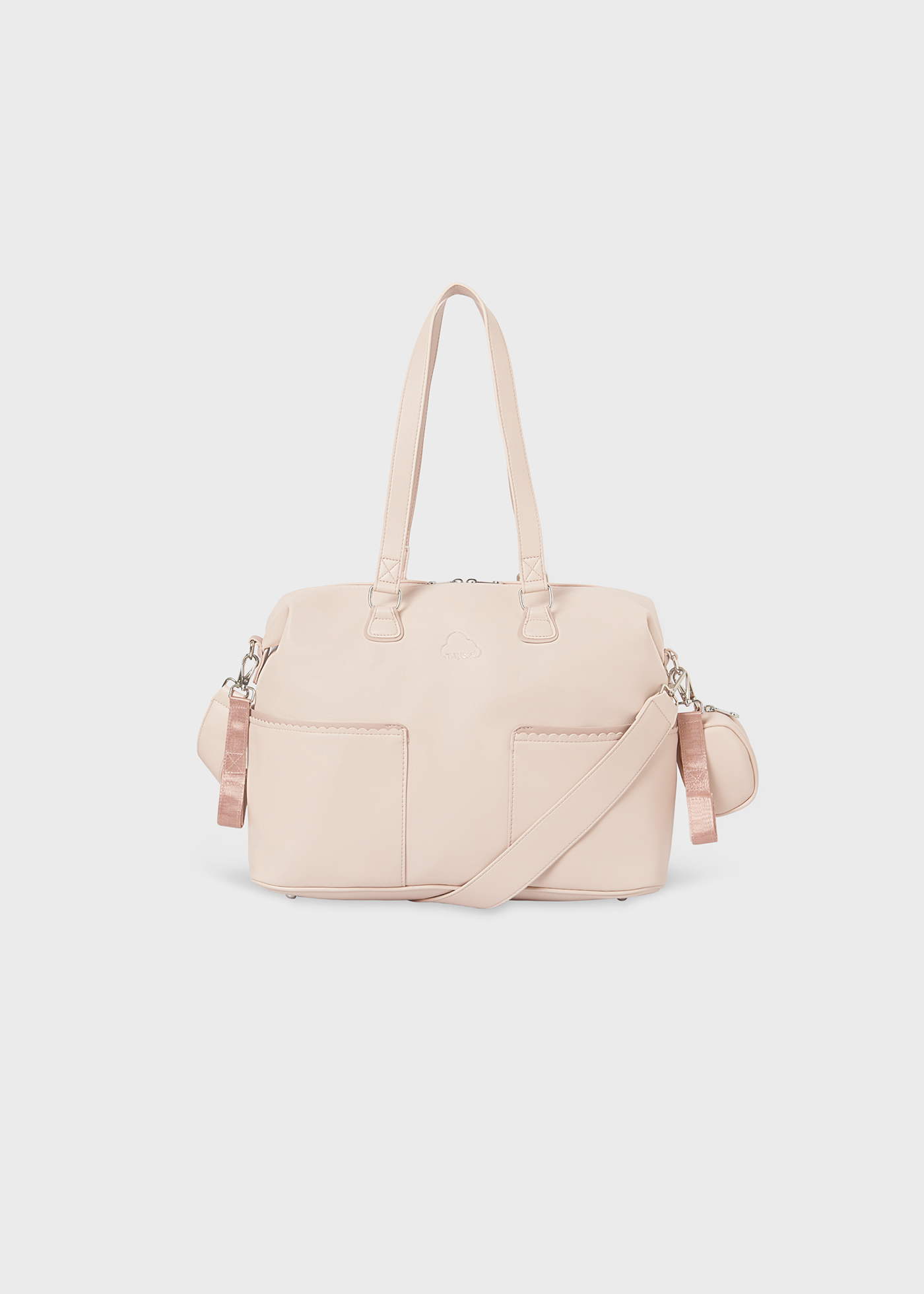 Bolsa ondulada com porta-chupeta para bebê