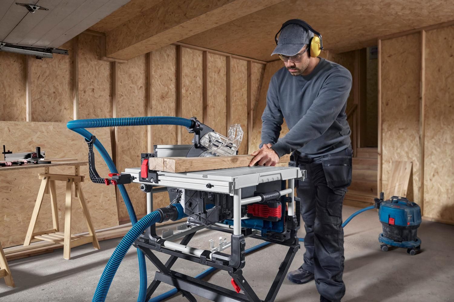 Bosch Professional GTS 18V-70 Accu zaagtafel 216mm 18V Basic Body - 0601B44100