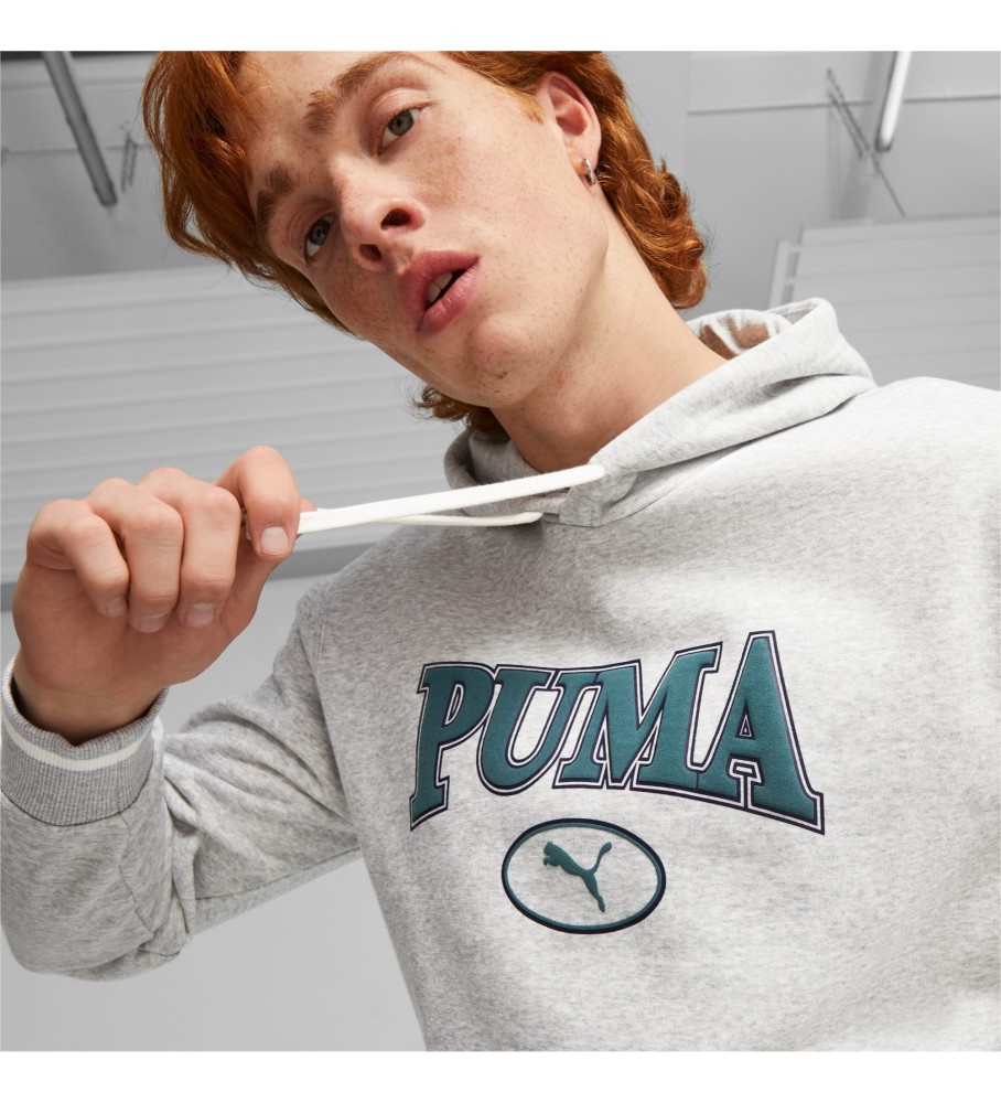 Moletom cinza Puma Squad