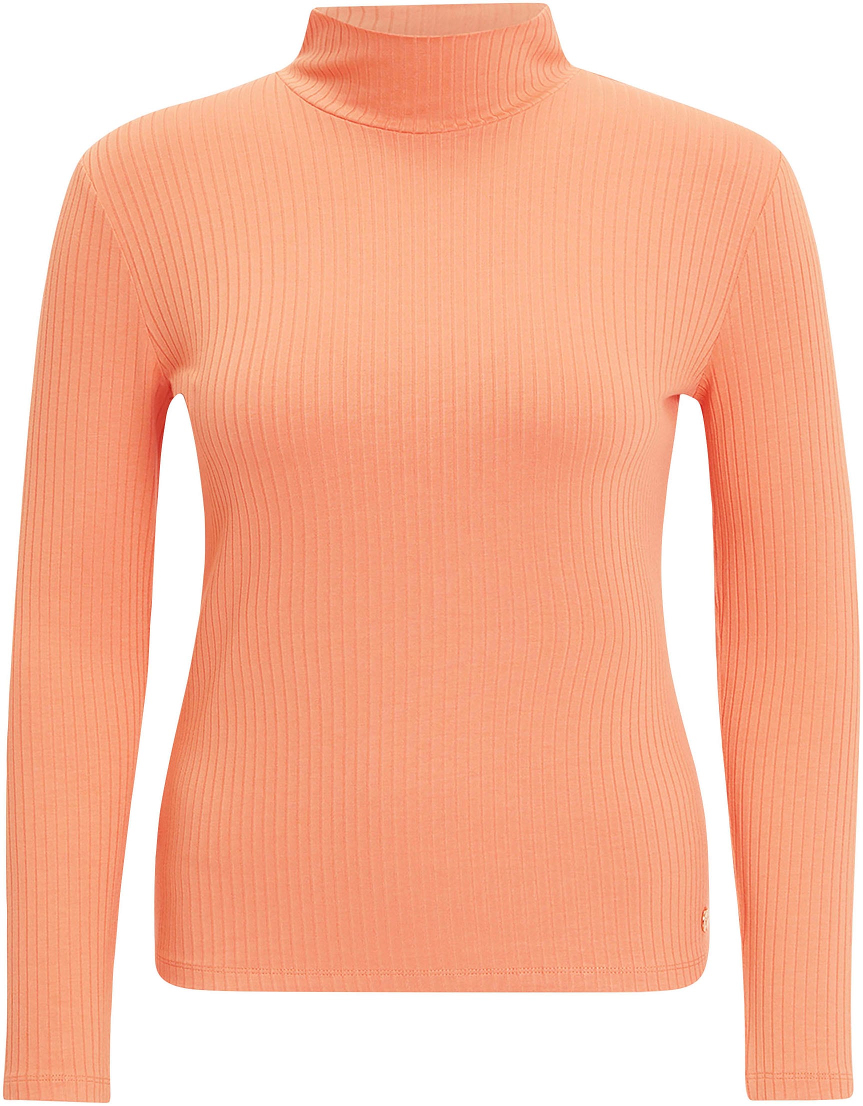 Tamaris Rollkragenshirt , mit Logoprägung an der Seite
