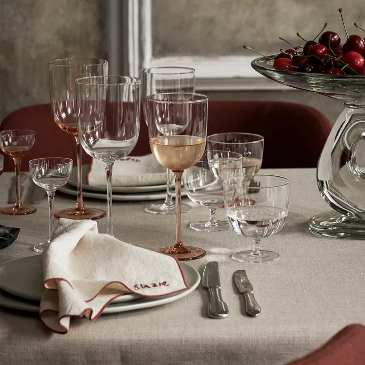 Ferm Living - Occassion Servietten, natur (4er Set)