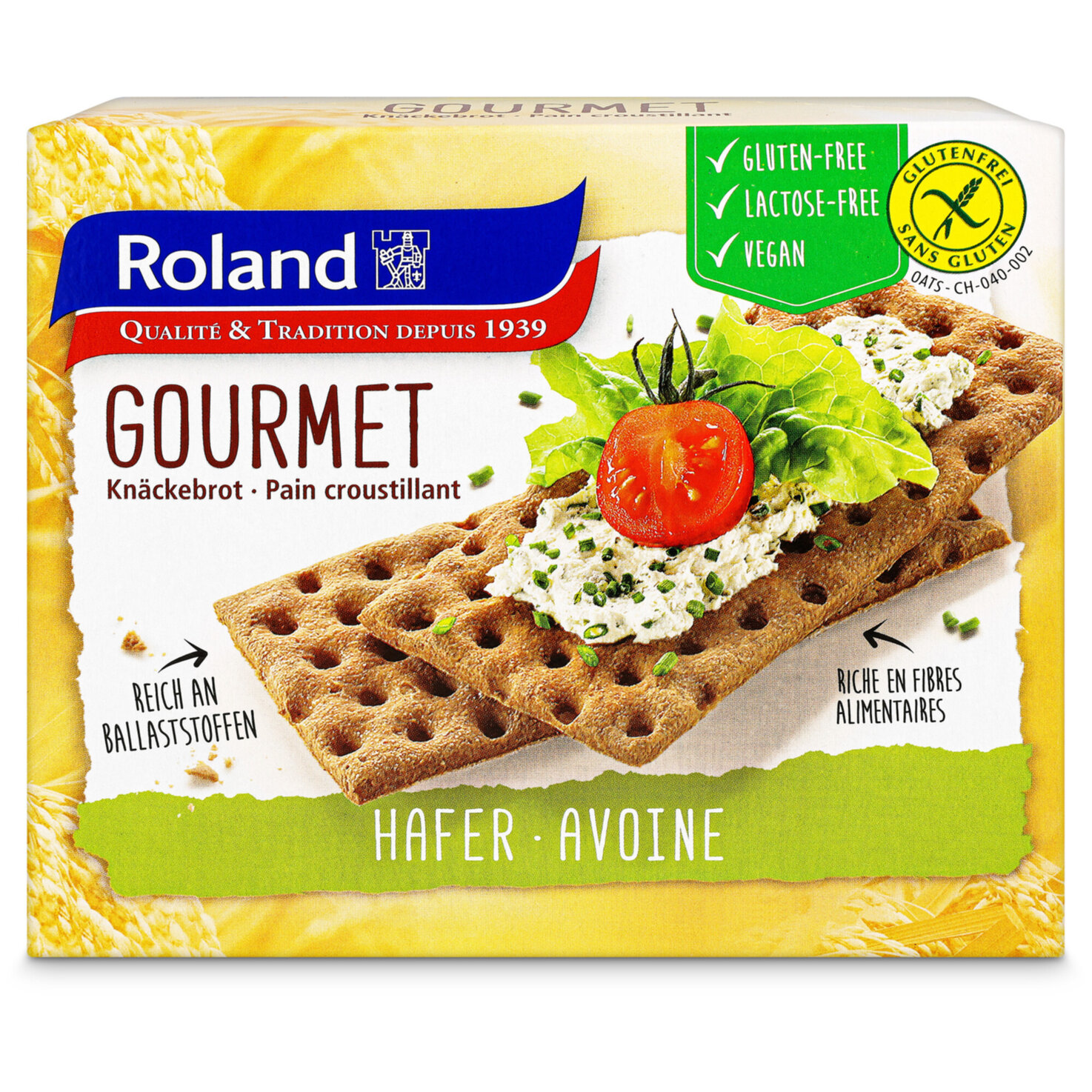 Roland Knäckebrot Hafer