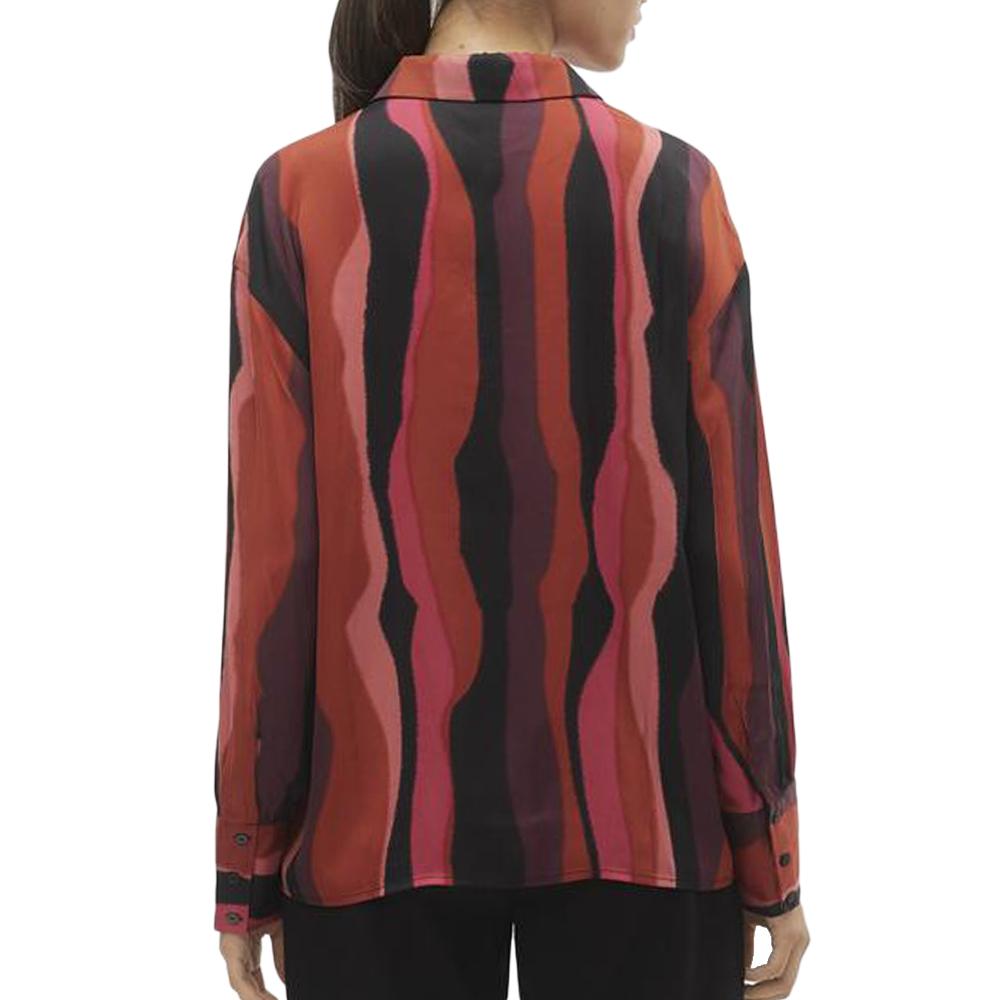 Vero Moda Chemise Rouge/Noir Femme Vero Moda Melly