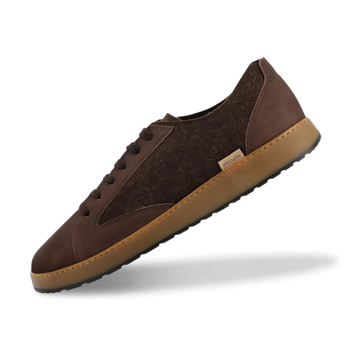 Glerups Langdal Sneakers, herre (Brown)