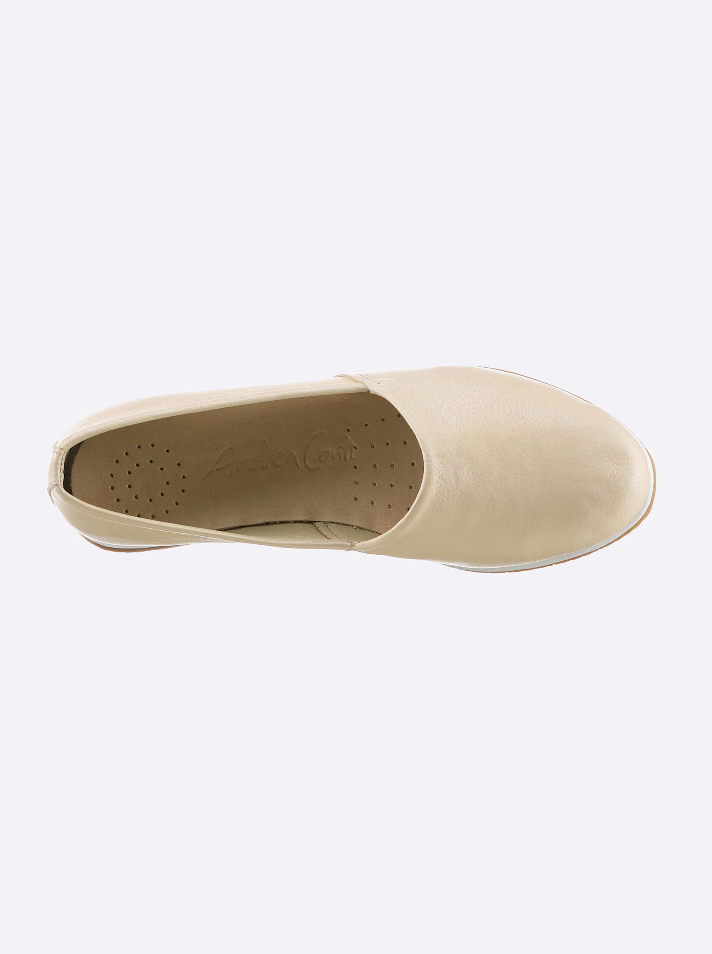 Andrea Conti Slipper in creme