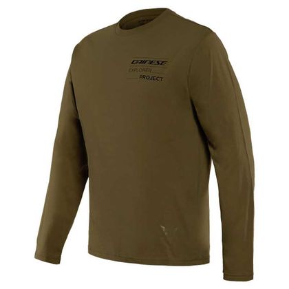 T-shirt manches longues Dainese ADVENTURE LS - Marron