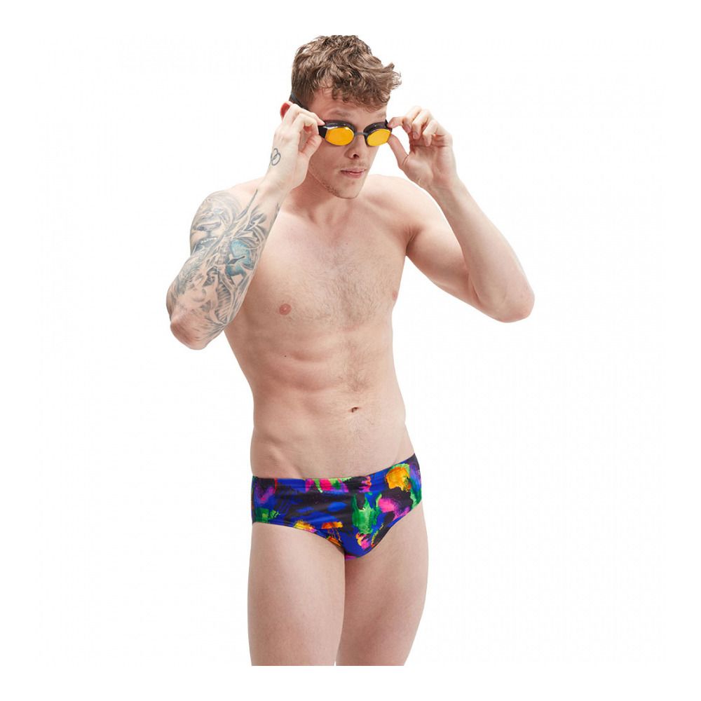 Speedo ECO+ 8CM ALLOV - Slip de bain Homme black/purple