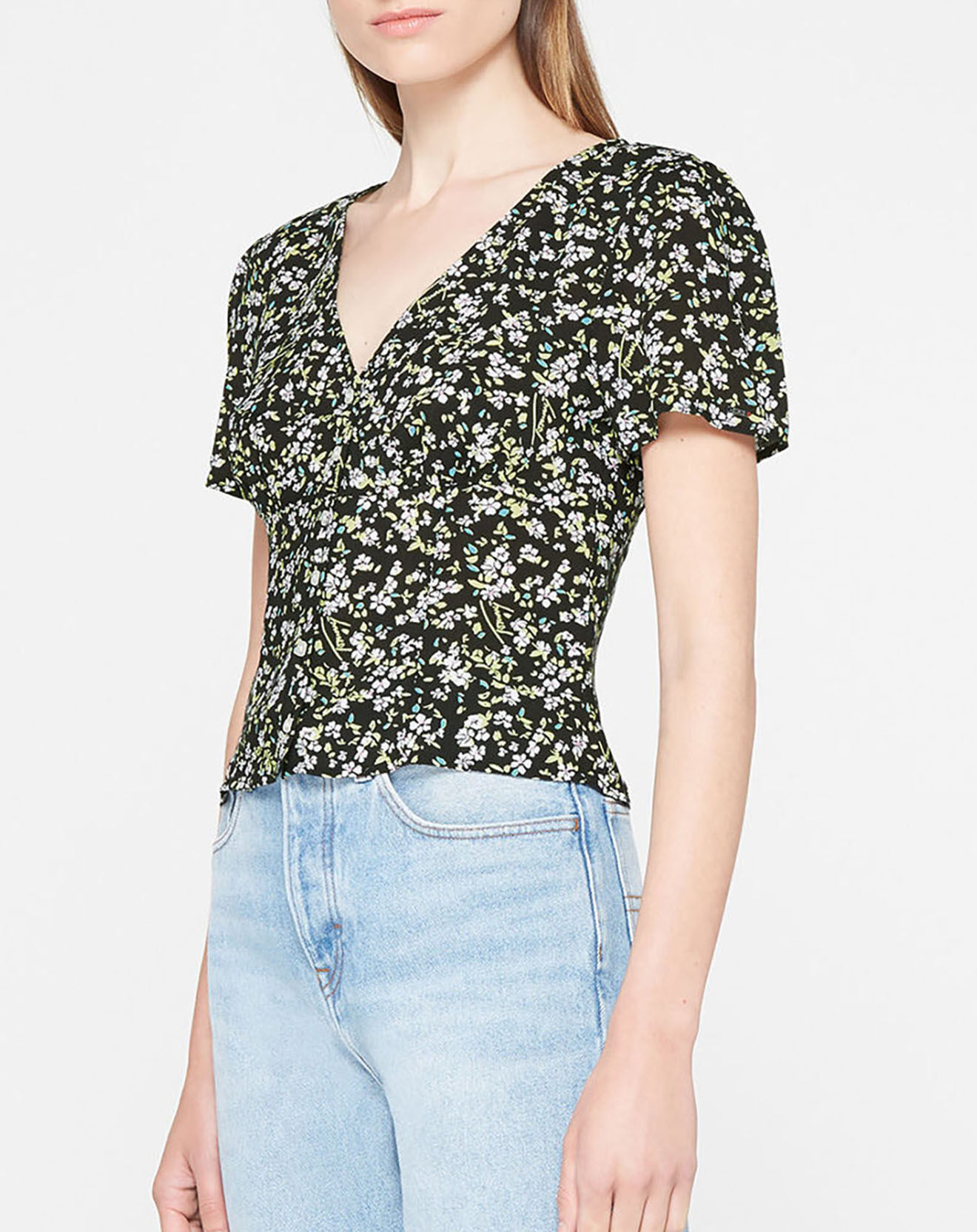 Tommy Jeans Top Célia à fleurs multicolore