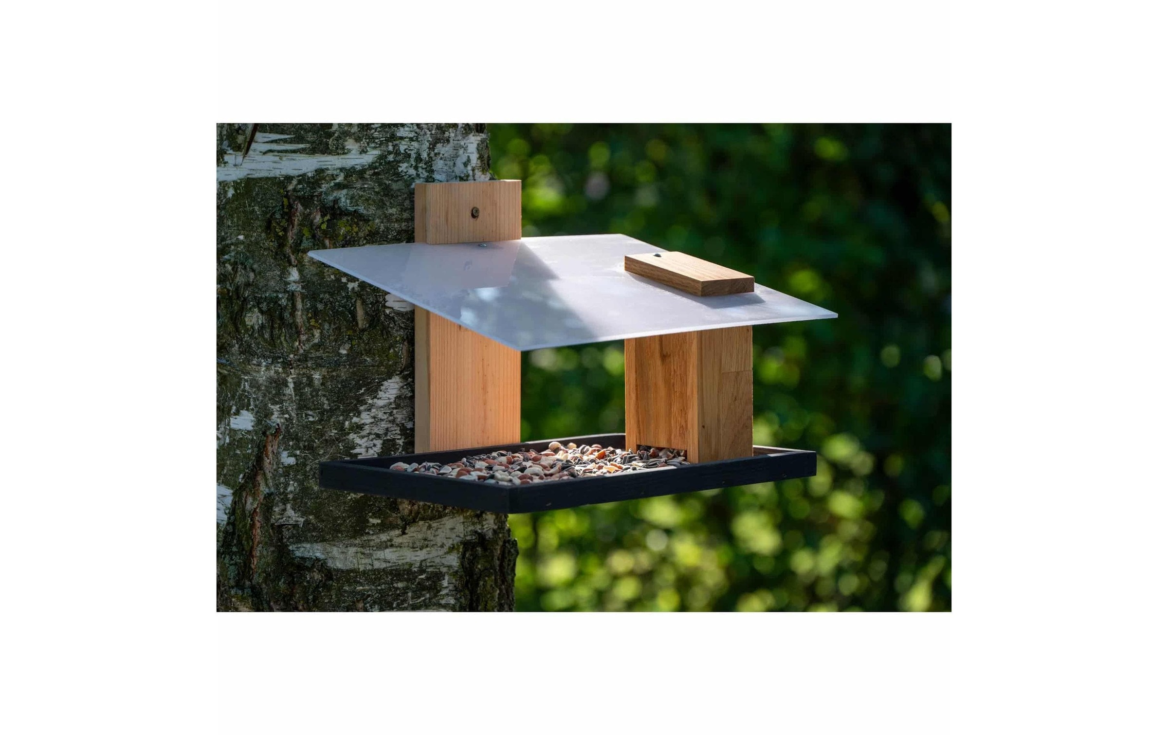 dobar Vogelhaus »Futura I, 35 x 24 x 22 cm, Holz« Holzart: Eiche (Europa)