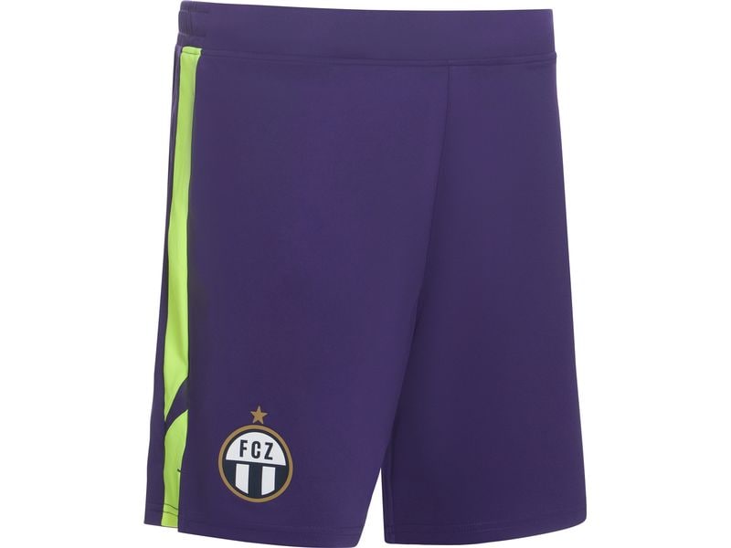 FC Zürich Shorts Away 25/26 Violett, L Die Auswärtsshorts des FC Zürich für die Saison 2025/26