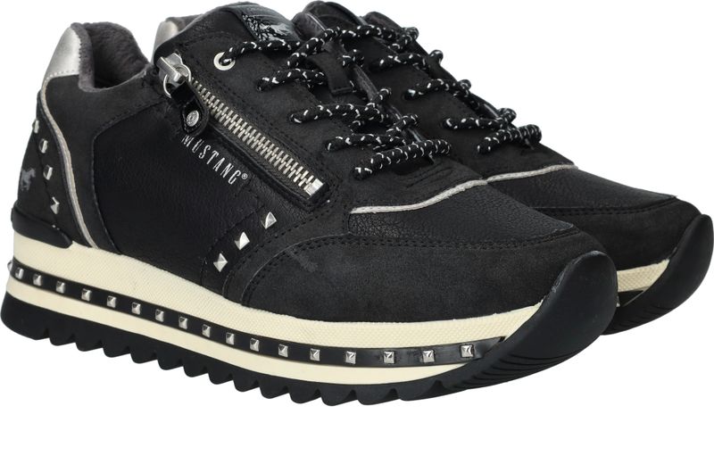 Mustang Sneakers Zwart Dames