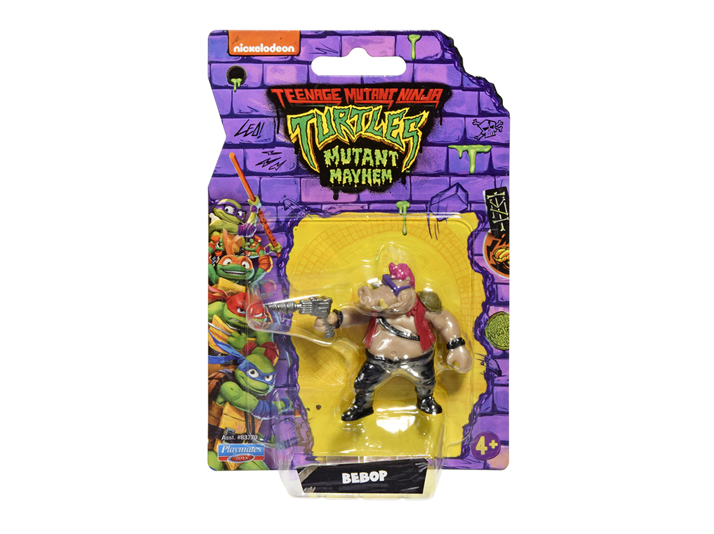 MINI FIGURA TARTARUGAS NINJA MODELOS SORTIDOS