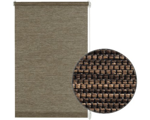 Rolgordijn Gardinia EasyFix zonder boren, natuur nougat, 60x150 cm, inclusief klembeugels