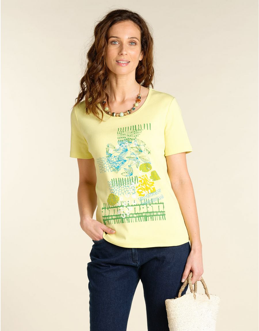 T-shirt anis coton BIO