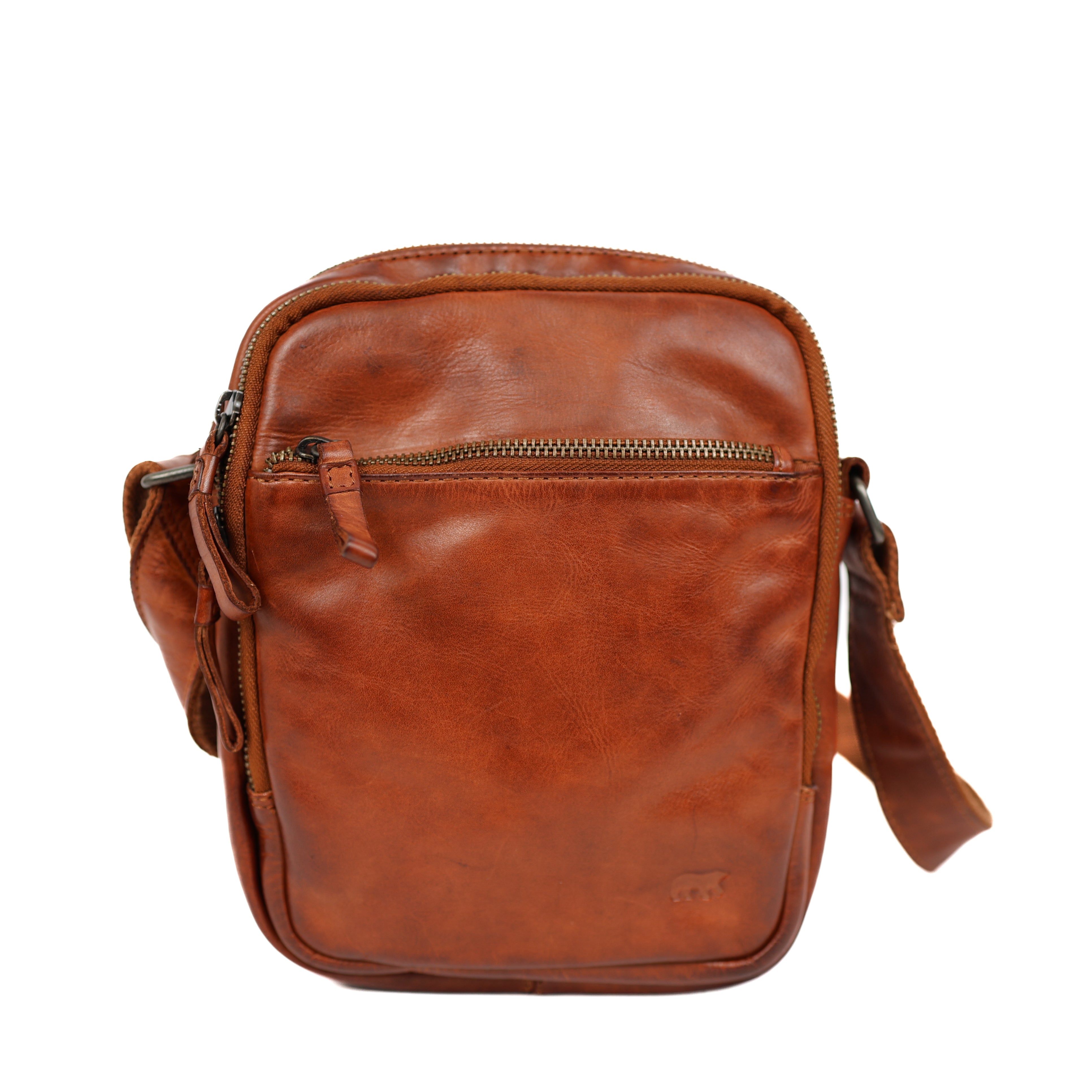 Crossbody-/reistasje 'Renny' cognac COGNAC