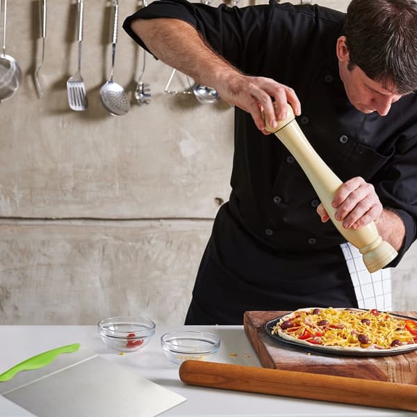 Pizzaspade i rustfritt stål