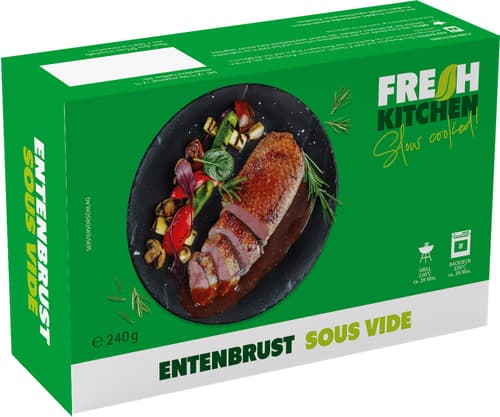 Fresh Kitchen Entenbrust Sous Vide