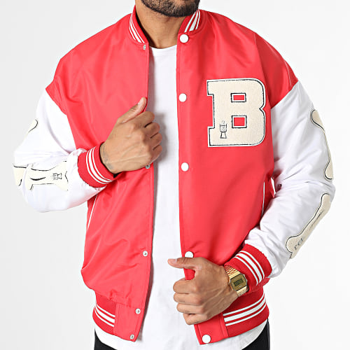 Veste Teddy LL2019-B Rouge