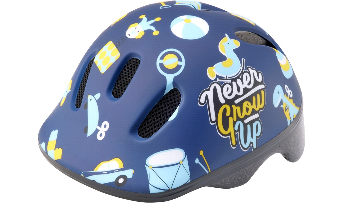 Cykelhjelm Polisport Baby blå 44-48cm