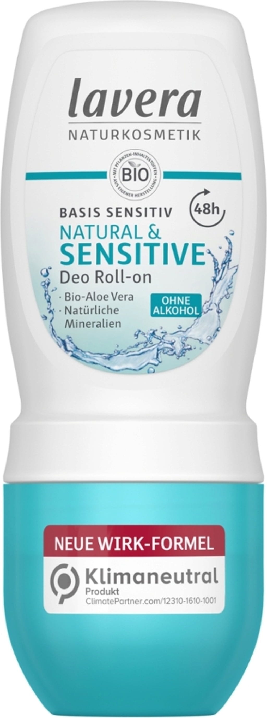 lavera  Basis Sensitiv Deo Roll-On NATURAL & SENSITIVE, 50 ml