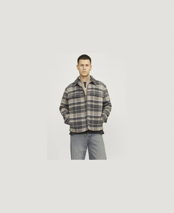 Jack & Jones JPRBLURUSSEL WOOL BLEND JACKET SN High-rise/check