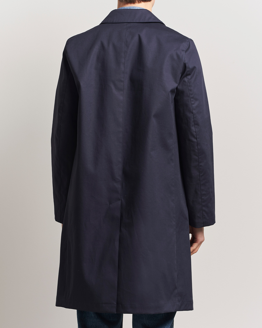Mackintosh Dunkeld Car Coat Navy