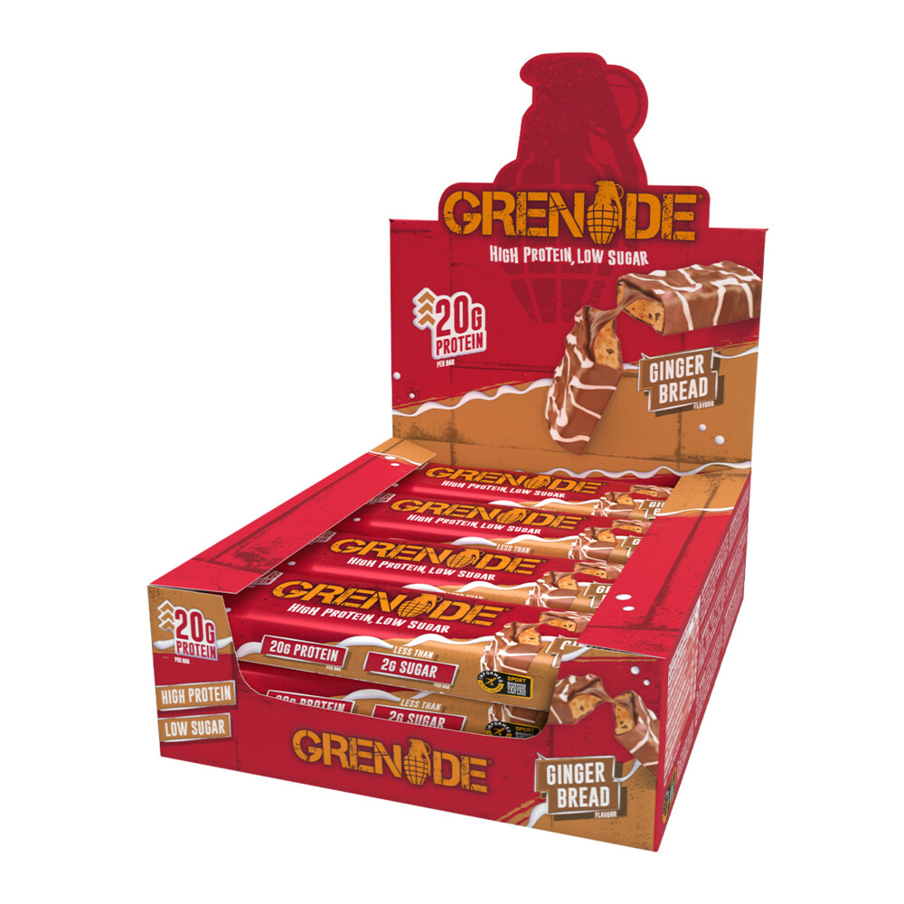 Grenade Protein Bar Ginger Bread12 x 60 gr