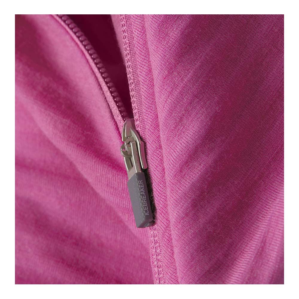 Icebreaker DESCENDER MERINO - Veste Femme cosmic/grape