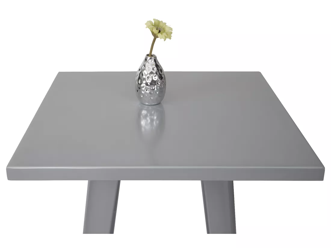 Table haute MCW-A73 Métal, gris